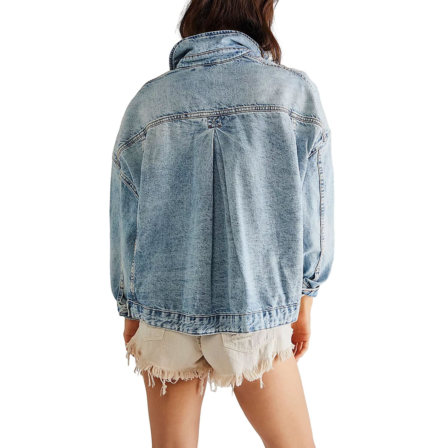 European And American Loose Fashion Denim Jacket Women