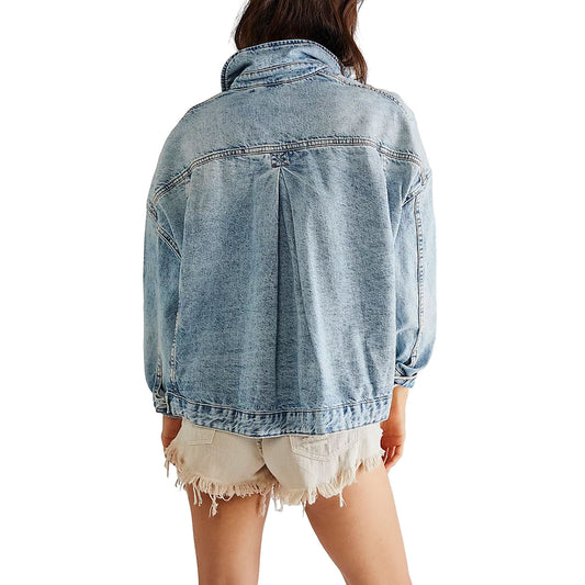 European And American Loose Fashion Denim Jacket Women