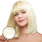 Air Bangs Artificial Human Hair Bangs Hair Piece Mini Light Bangs
