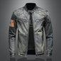 Vintage Zipper Jacket Coat For Men