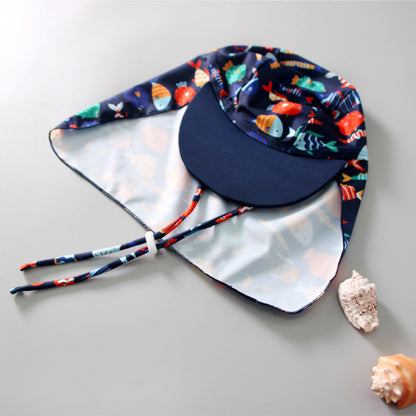 Children's Swimsuit Boy British Keep Warm