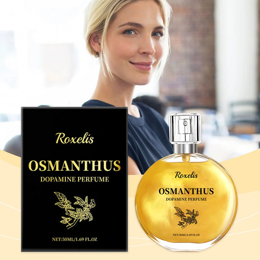 Roxelis Osmanthus Gold Plated Perfume Lasting Fragrance Natural Fresh Moisturizing Charm Lingering Fragrance Fine Perfume Spray