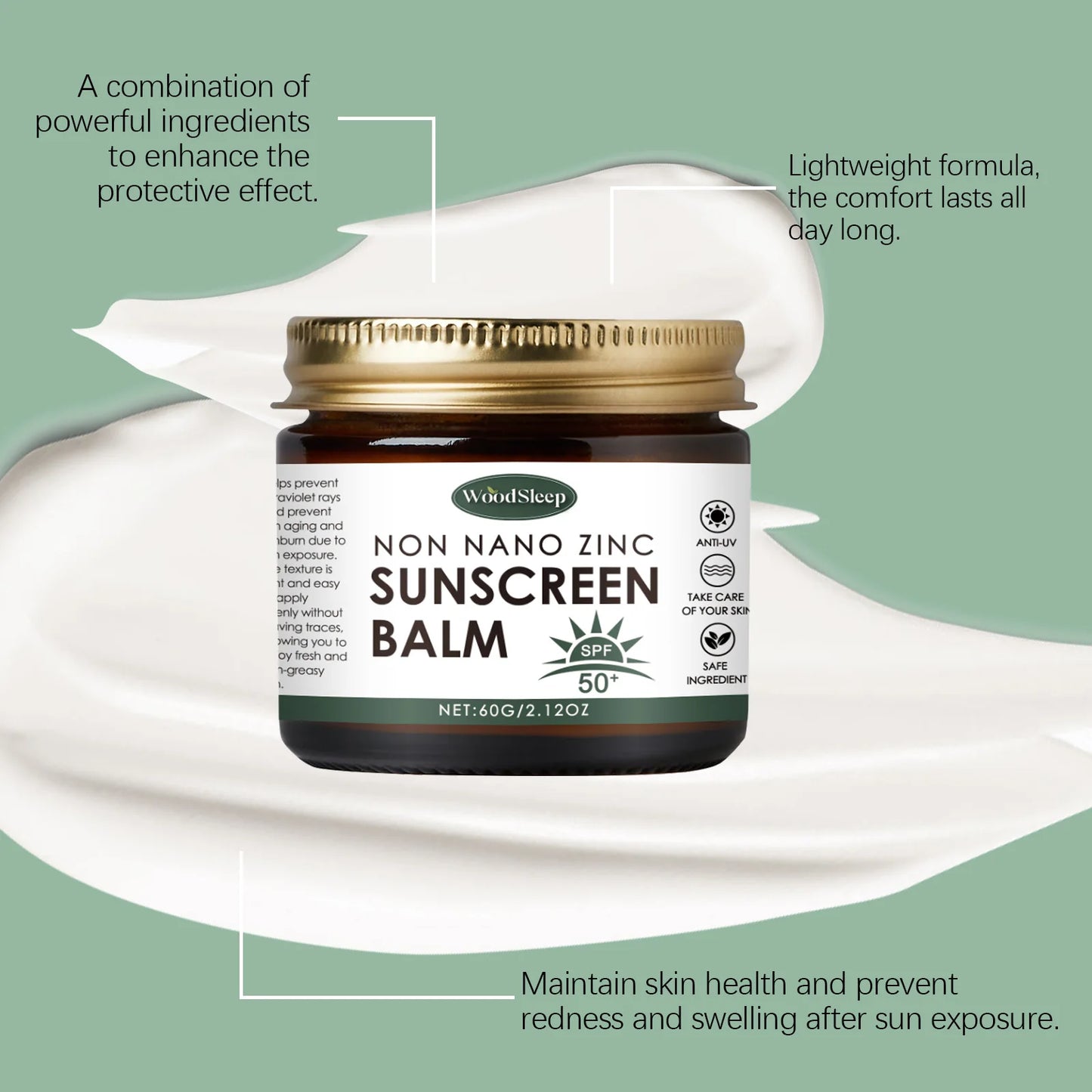 Sunscreen Spf 50 Anti UV Anti-Aging Shrinking Pores Refresh Oil Control Sweat Proof Water Moisturizing Sun Cream for Face Body