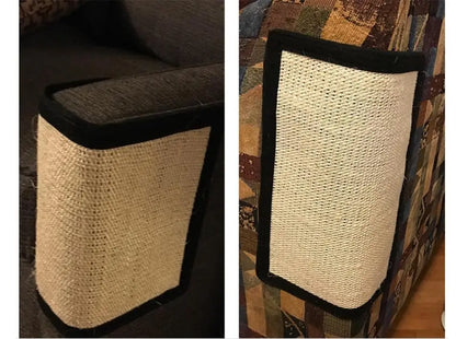 gatos Kitten Scratch Board Pad Sisal Toy Sofa Furniture Protector Cat Claw Care Product Scratcher Paw Pad with Invisible Nail