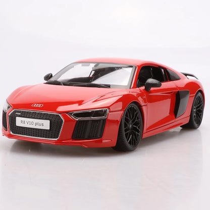 Maisto 1:18 Audi R8 Alloy Retro Car Model Classic Car Model Car Decoration Collection gift