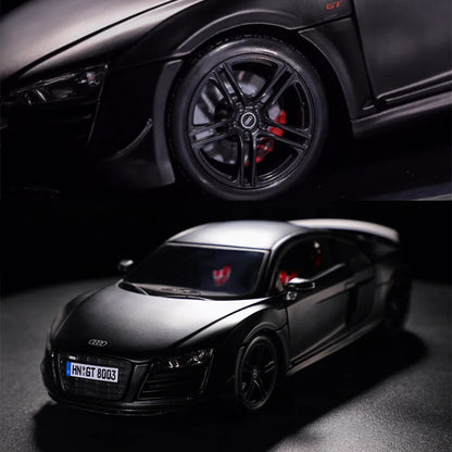 Maisto 1:18 Audi R8 Alloy Retro Car Model Classic Car Model Car Decoration Collection gift