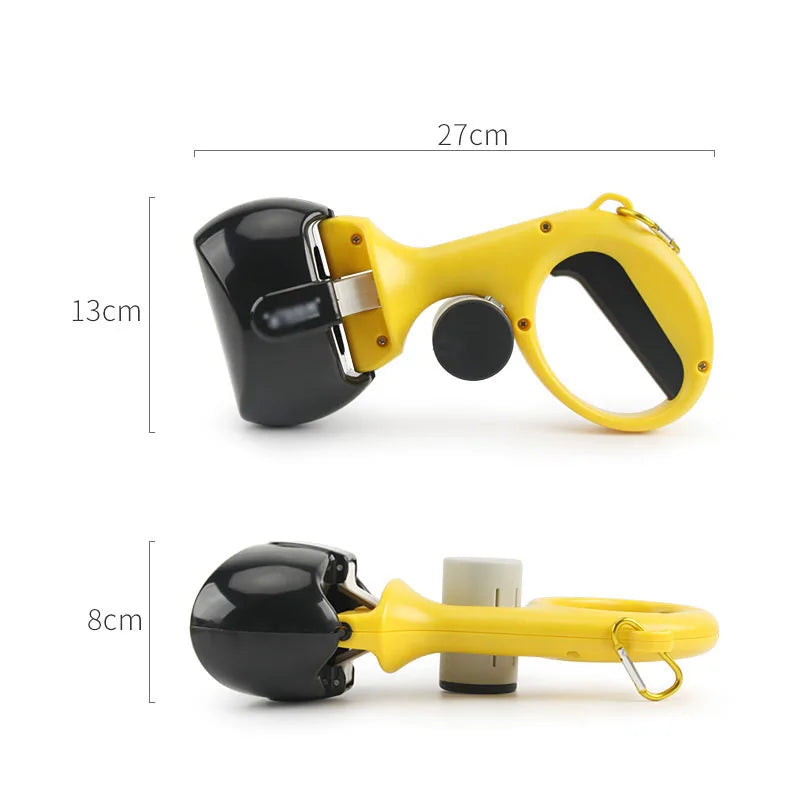 Portable Pet Pooper Scooper Dog Waste Scoop Sanitary Pickup Remover for Outdoor Cleaning Puppy Cat