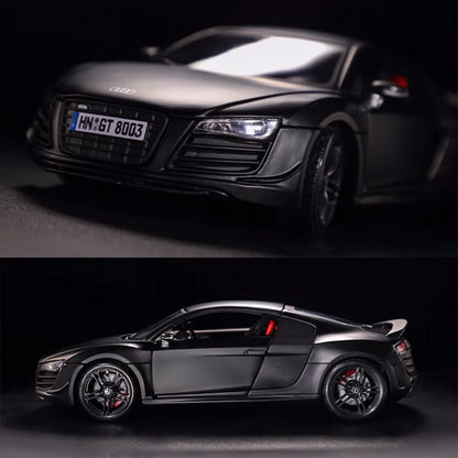 Maisto 1:18 Audi R8 Alloy Retro Car Model Classic Car Model Car Decoration Collection gift