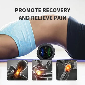 Foam Shaft Vibration Massage Roller – 5 Speeds Deep Tissue Muscle Relaxation