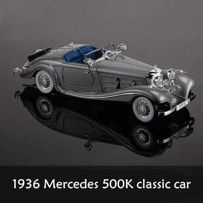 Maisto 1:18 Mercedes-Benz 300 SLR car Alloy Retro Car Model Classic Car Model Car Decoration Collection gift