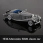 Maisto 1:18 Mercedes-Benz 300 SLR car Alloy Retro Car Model Classic Car Model Car Decoration Collection gift