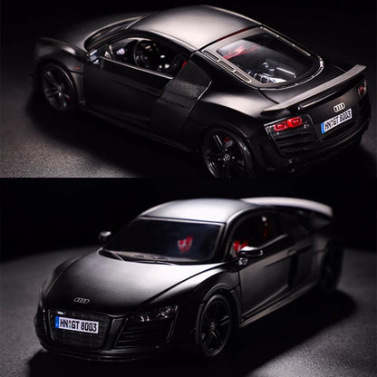 Maisto 1:18 Audi R8 Alloy Retro Car Model Classic Car Model Car Decoration Collection gift