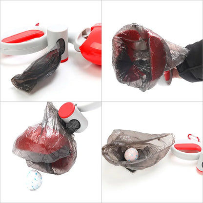 Portable Pet Pooper Scooper Dog Waste Scoop Sanitary Pickup Remover for Outdoor Cleaning Puppy Cat