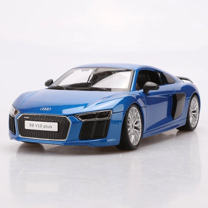Maisto 1:18 Audi R8 Alloy Retro Car Model Classic Car Model Car Decoration Collection gift