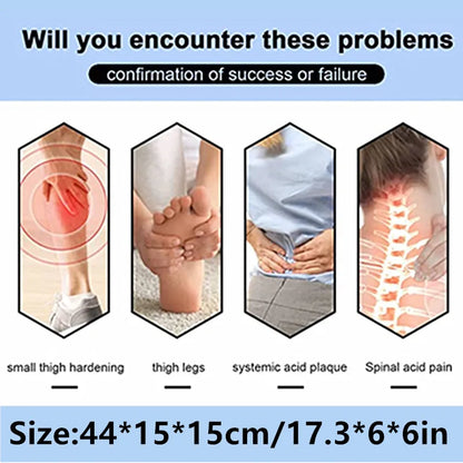 Foam Shaft Vibration Massage Roller – 5 Speeds Deep Tissue Muscle Relaxation