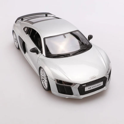 Maisto 1:18 Audi R8 Alloy Retro Car Model Classic Car Model Car Decoration Collection gift
