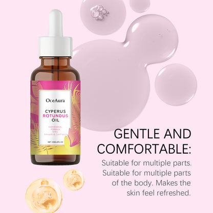 Natural Cyperus Rotundus Oil Hair Removal Depilatory Cleansing Moisturizing Hair Inhibitor Soothing Rejuvenating Armpit Body Oil