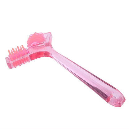 New Pink Roller Massager Facial Massage Face Lifting Body Slimming Muscle Pressure Acupoint Stimulation Body Manual Masssager