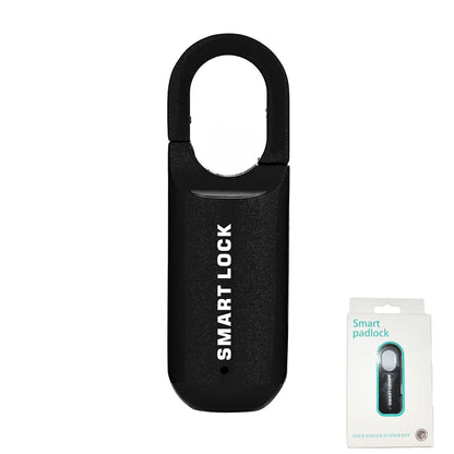 Smart Fingerprint Padlock for Locker Small Rechargeable Fingerprint Lock Keyless Biometric Thumbprint Padlock Locker Suitcase Luggage  Backpack