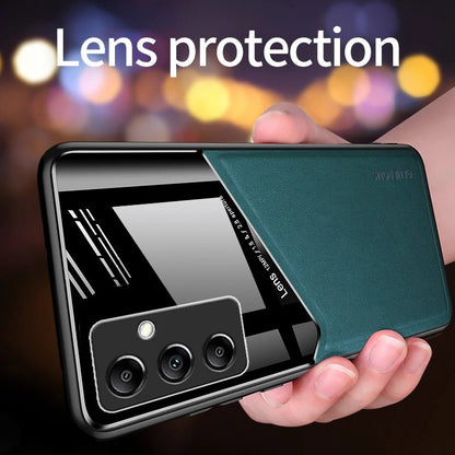Luxury Leather Phone Case for Samsung Galaxy M14 Cover M34 M54 M13 M22 M23 M32 M33 M52 M62 Magnetic Silicone Protection Case F62