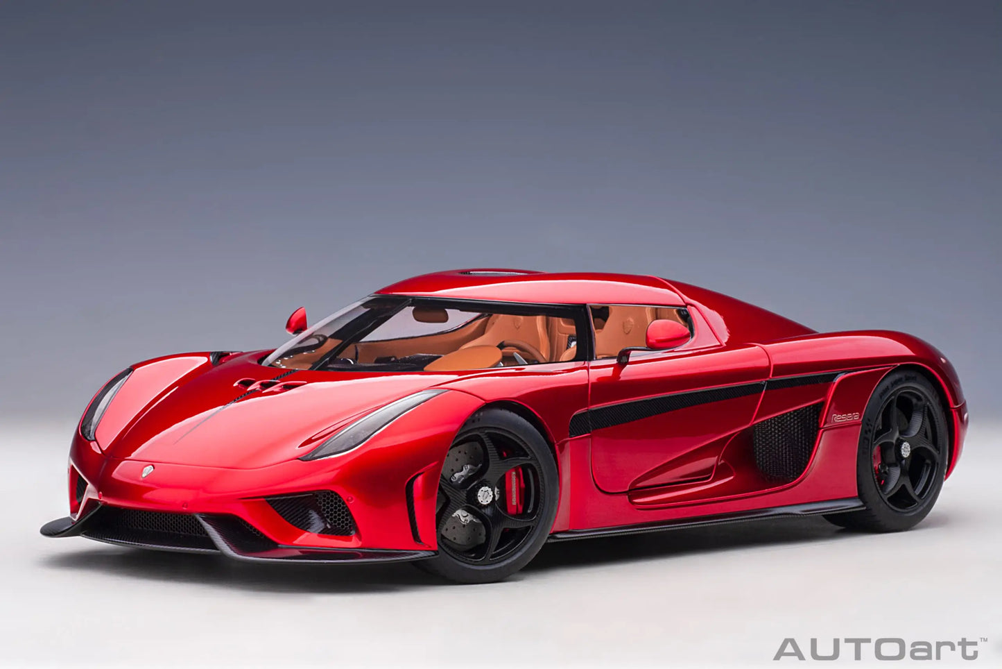 AUTOart model 1/18 Scale New  Koenigsegg Regera car model Static Decorative Items Holiday Gift Collection