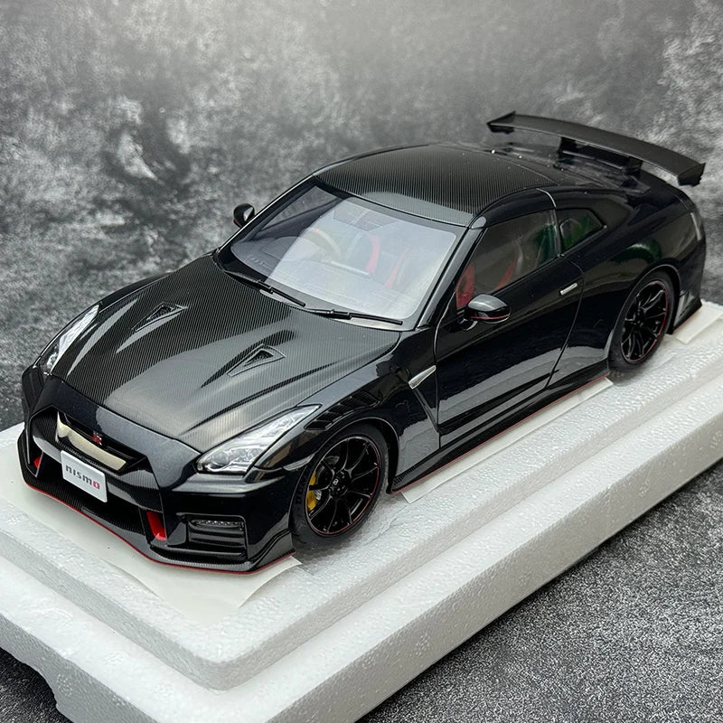 AUTOart 1:18 FOR Nissan GT-R35 NISMO 2022 SPECIAL EDITION Sports car model Car model Holiday gift Static ornament