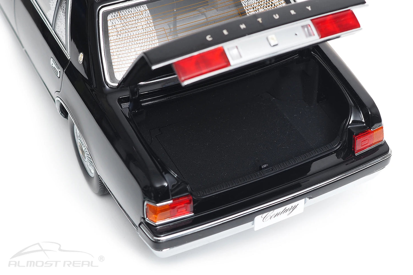 Almost Real Car model 1/18 Toyota Century alloy full open model 1997 black Static collection Collect Holiday gift