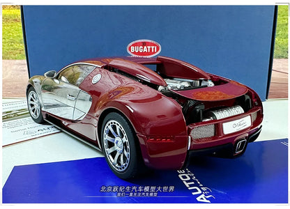 AUTOART 1:18 Bugatti  Veyron Sports car alloy car model plated interphase  Personal collection gift Compan