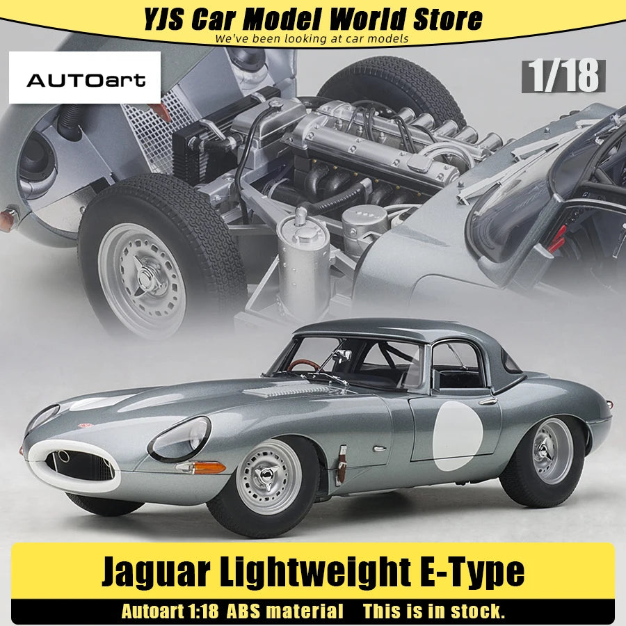 AUTOART  1:18  Jaguar Lightweight E-Type  Car model  Send to a friend Holiday gift Model collection