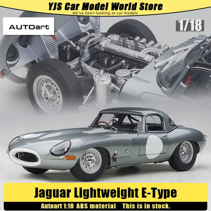 AUTOART  1:18  Jaguar Lightweight E-Type  Car model  Send to a friend Holiday gift Model collection