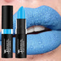 12Colors Matte Lipstick Black Green Sexy Red Velvet Lip Gloss Long Lasting Non-stick Women Lip Tint Make Up Facial Body Cosmetic