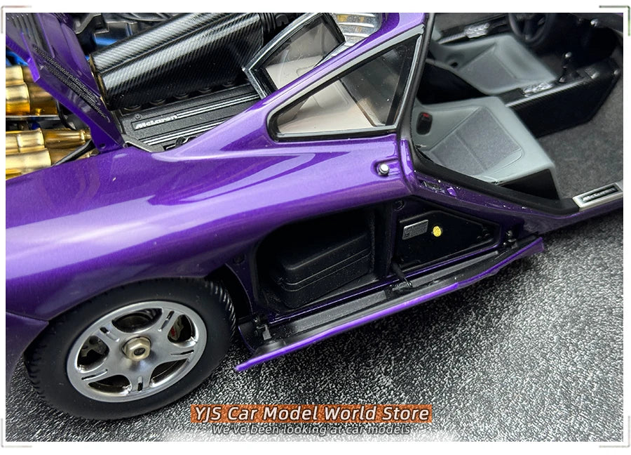 LCD model 1 New 1:18 FOR McLaren F1 XP5 alloy car model sports car static display gift collection for friends