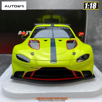 AUTOart 1/18 SCALE Aston Martin Vantage GTE Le Mans Pro 2018 Car model Static collection Furniture for display