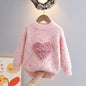 Children's Clothing Christmas Sweaters Baby Girl Winter Clothes Kids Clothes Casual Fashion Streetwear Pullover Knit Elegant