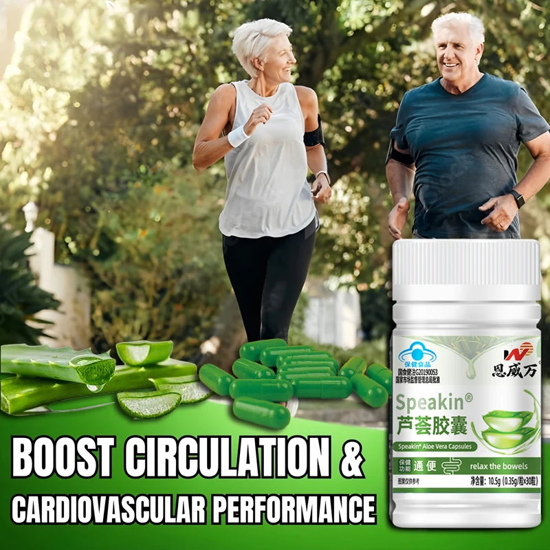 Aloe Vera Extract - Powerful Fat Burner, Fat Loss, Colon Cleanse, Detox, Metabolism Booster, Weight Loss Capsules, beauty