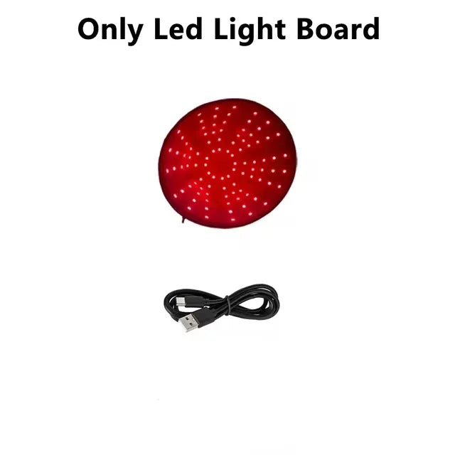 New 96Pcs Infrared LEDs 660nm&850nm Red Light Therapy Hair Growth Cap for Hair Regrowth Anti Hair Loss Relax Scalp Hair Care Hat