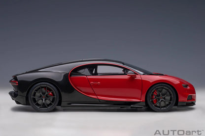 AUTOART New model 1/18 scale BUGATTI CHIRON SPORT 2019 Sports car model Static display Collection gift