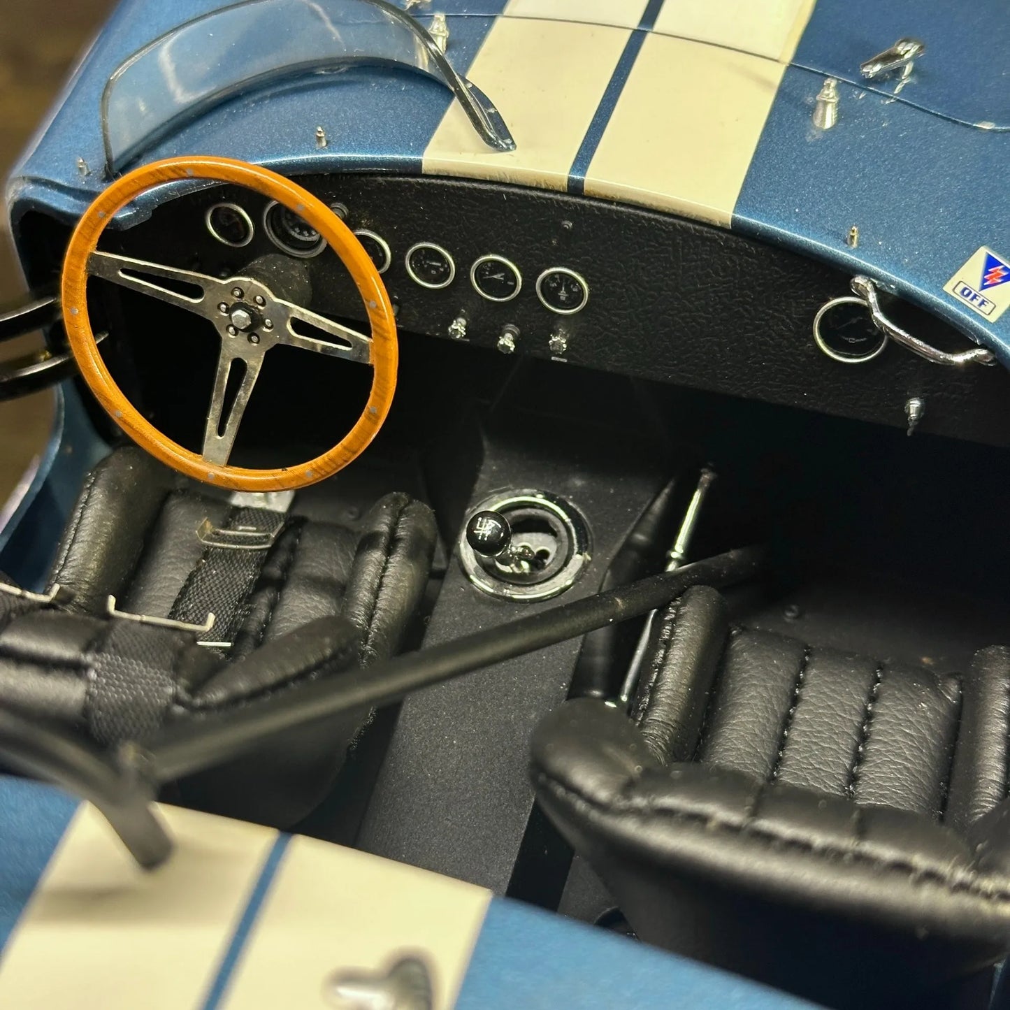GMP 1/12 Shelby Cobra 289 Ken Miles #98 1964 Racing Car Model
