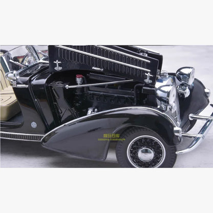 Sunstar 1:18 HORCH 855 1939 Vintage Model Car Adult Souvenir Classic Static Display Collection Toy Gift