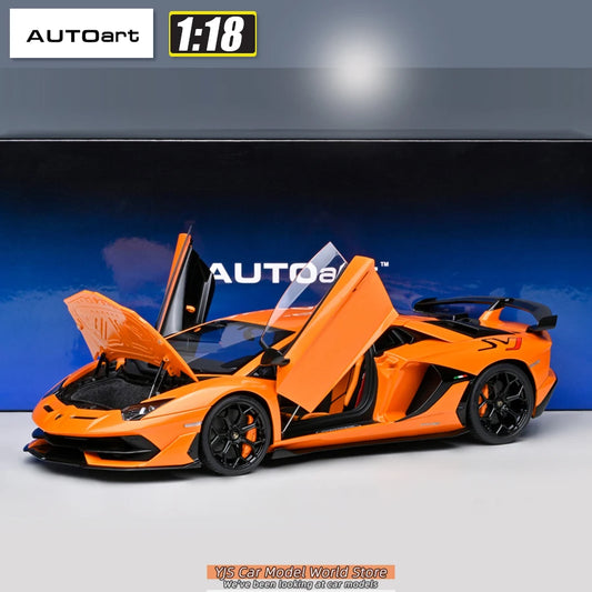 AUTOART 1/18 Lamborghini Aventador SVJ Car Model