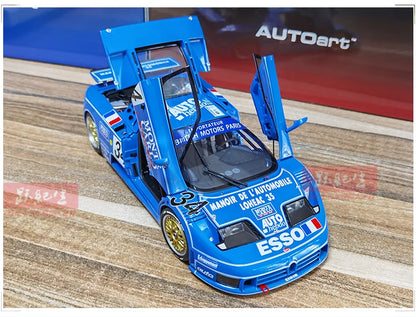 AUTOART Bugatti EB110 24HR Le Mans Racing 1994 #34 1:18 Car model Collection Display gift Static Ornament Collection