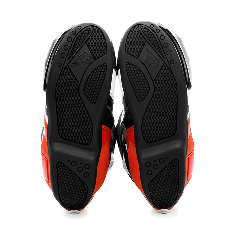 Professional Motorcycle Boots Men Motocross Off Road Racing Boots Wear Resistant Botas Moto Anti-slip Motorcyclist Shoes