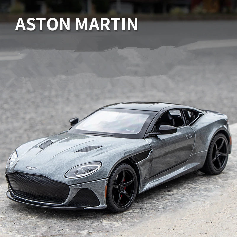 Aston Martin DBS Superleggera 1:24 Alloy Sports Car Diecasts & Toy Vehicles Metal Car Model Simulation Collection Toys Gift
