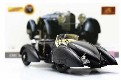 CMC 1:18 SSK The Black Prince 1934 25th Anniversary Simulation Limited Edition All Open Alloy Metal Static Car Model Toy Gift