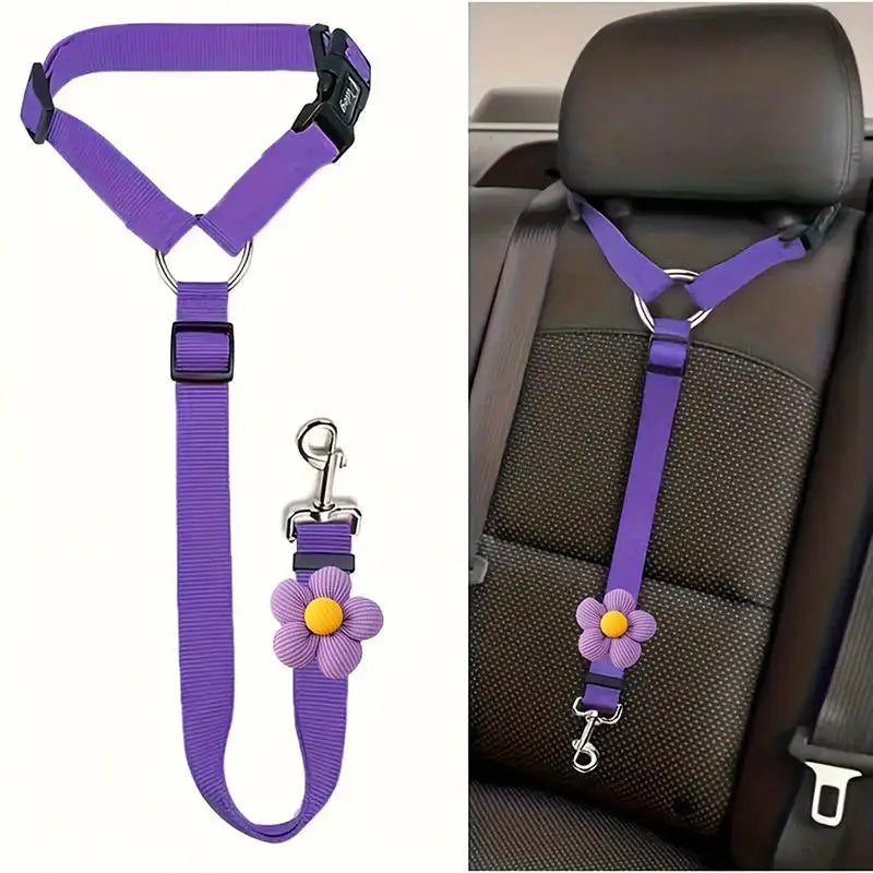 Dog Seat Belt for Vehicle Secure, Pet Car Tether Safety Leash for Dogs In Vehicles, Dog Seatbelt Tether,  Christmas Gift