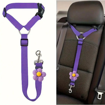 Dog Seat Belt for Vehicle Secure, Pet Car Tether Safety Leash for Dogs In Vehicles, Dog Seatbelt Tether,  Christmas Gift
