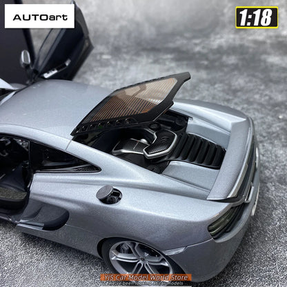AUTOART Diecast car model 1/18McLaren MP4-12C Static display car models  Collect festival gifts