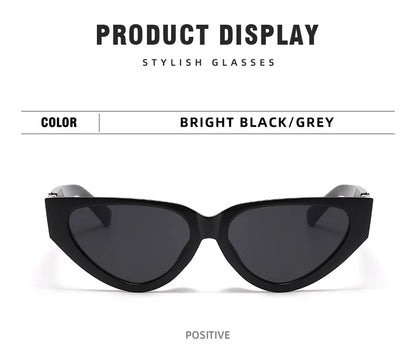 INS Cat Eye Sunglasses Women 2026 Fashion Triangle Vintage Sun Glasses Female Brand Designer Retro Glasses Shades Oculos De Sol
