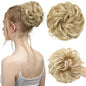Synthetic Messy Hair Bun Extensions Big Curly Elastic Hair Scrunchies Hairpieces Chignon Donut Updo Hair Pieces for Women