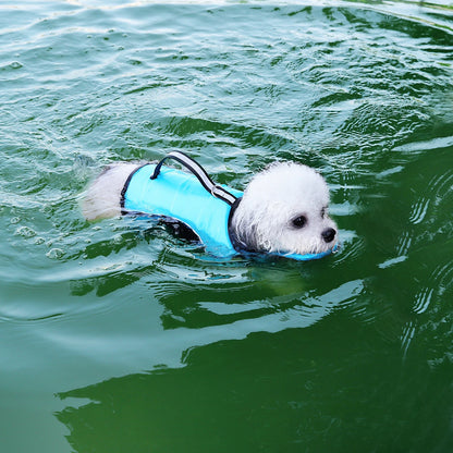 Premium Summer Dog Life Jacket Adjustable Pet Swimwear Safety Buoyant Vest for Small Medium Large Dogs Water Play